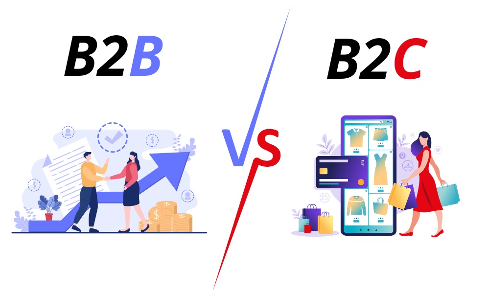B2B در مقابل B2C