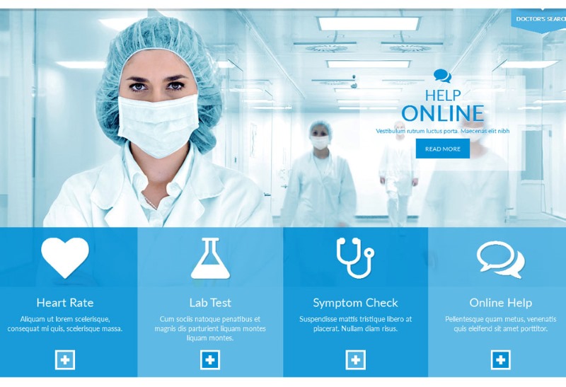 طراحی سایت پزشکی شامل چندین عنصر کلیدی است: